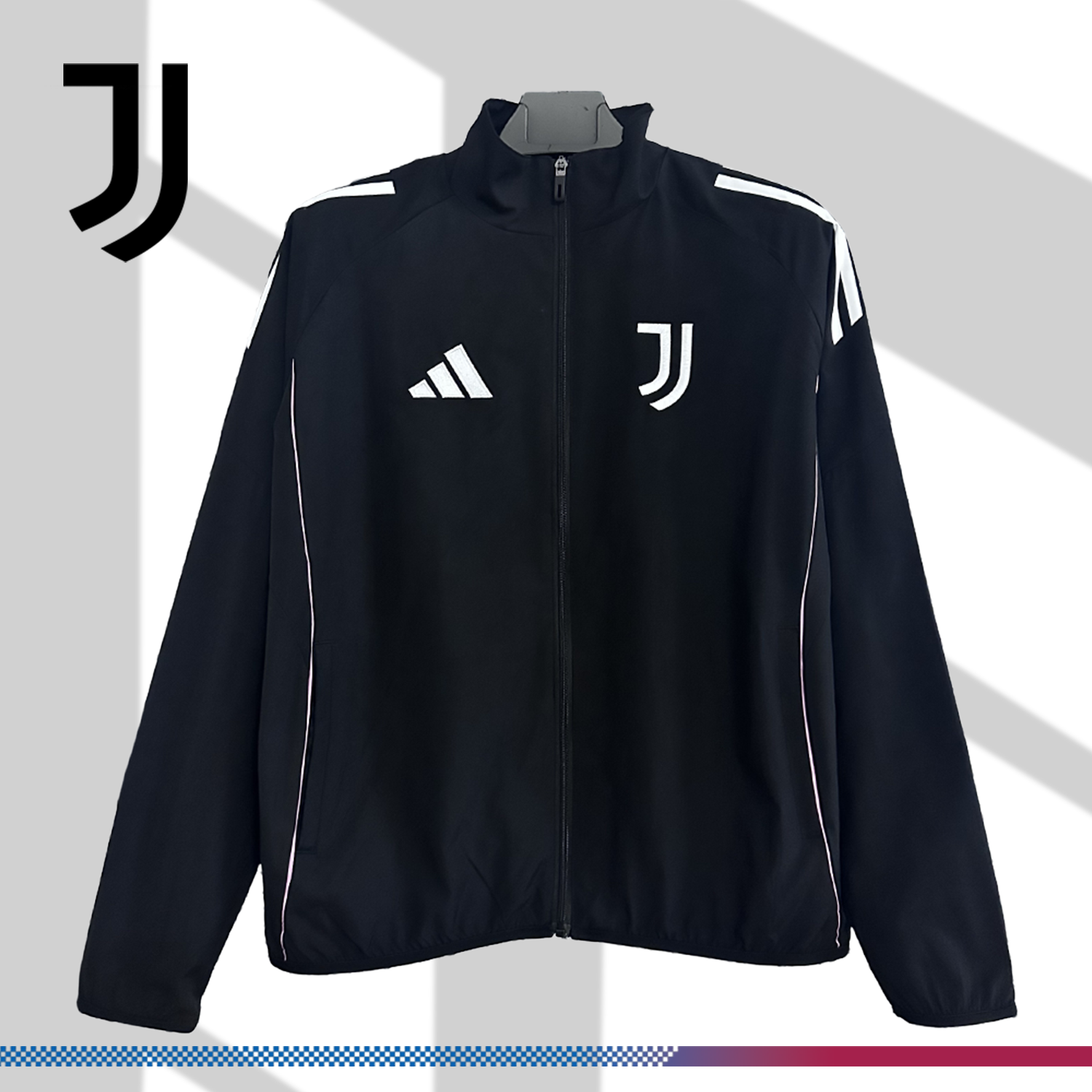 2025/2026 Juventus Embroidered Football Windbreaker