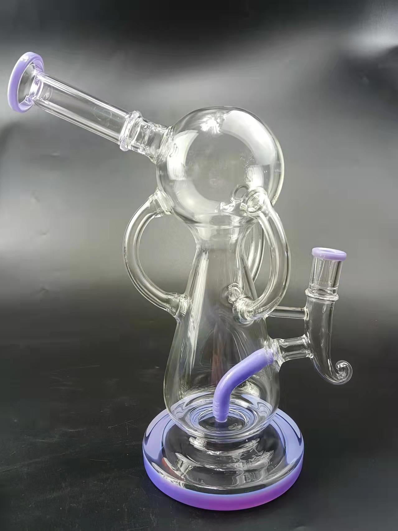 10 Artsy Recycler Glass Bong