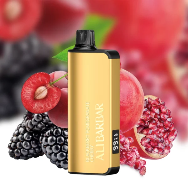 ALIBARBAR INGOT 9000 Puffs Blackberry Pomegranate Cherry