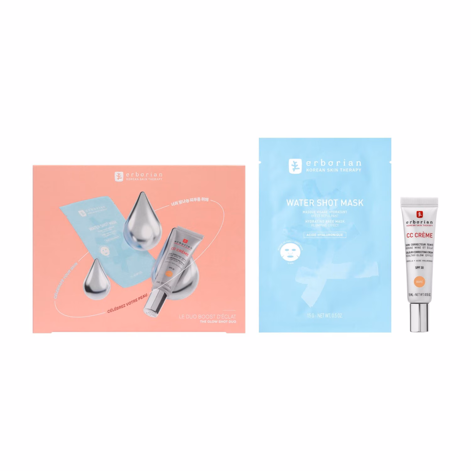 CC Creme x Water Shot Mask Clair