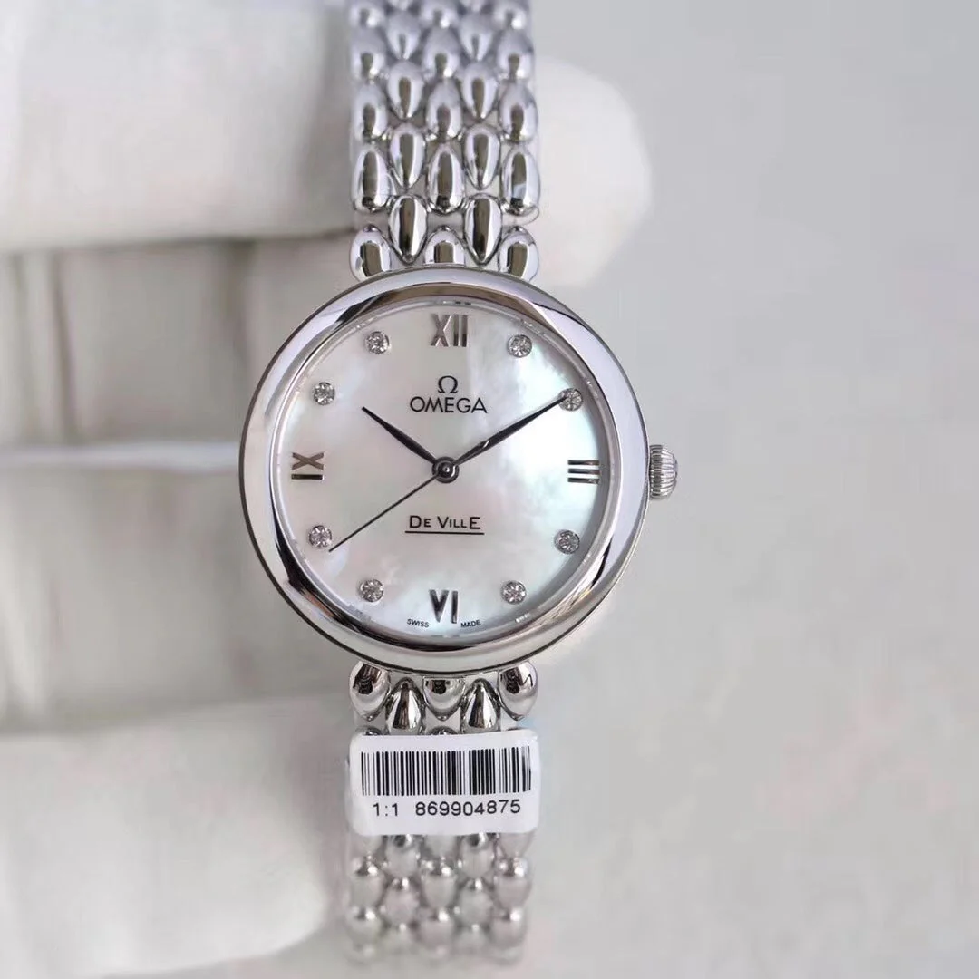 Omega Watch De Ville 32.7mm Silver Mop Pearl Dial