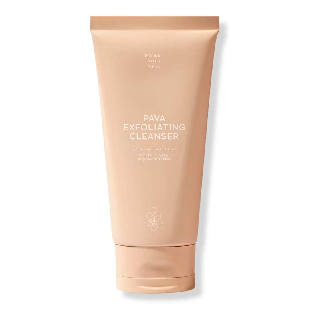 Sweet July Skin  Pava Exfoliating Cleanser
