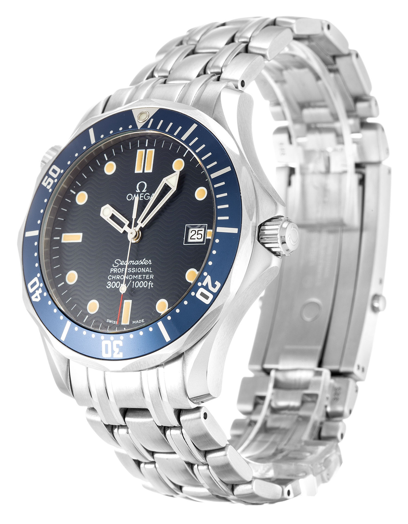 Replica Omega Seamaster 300m Blue Case Stick Markers 2531.80.00 41MM