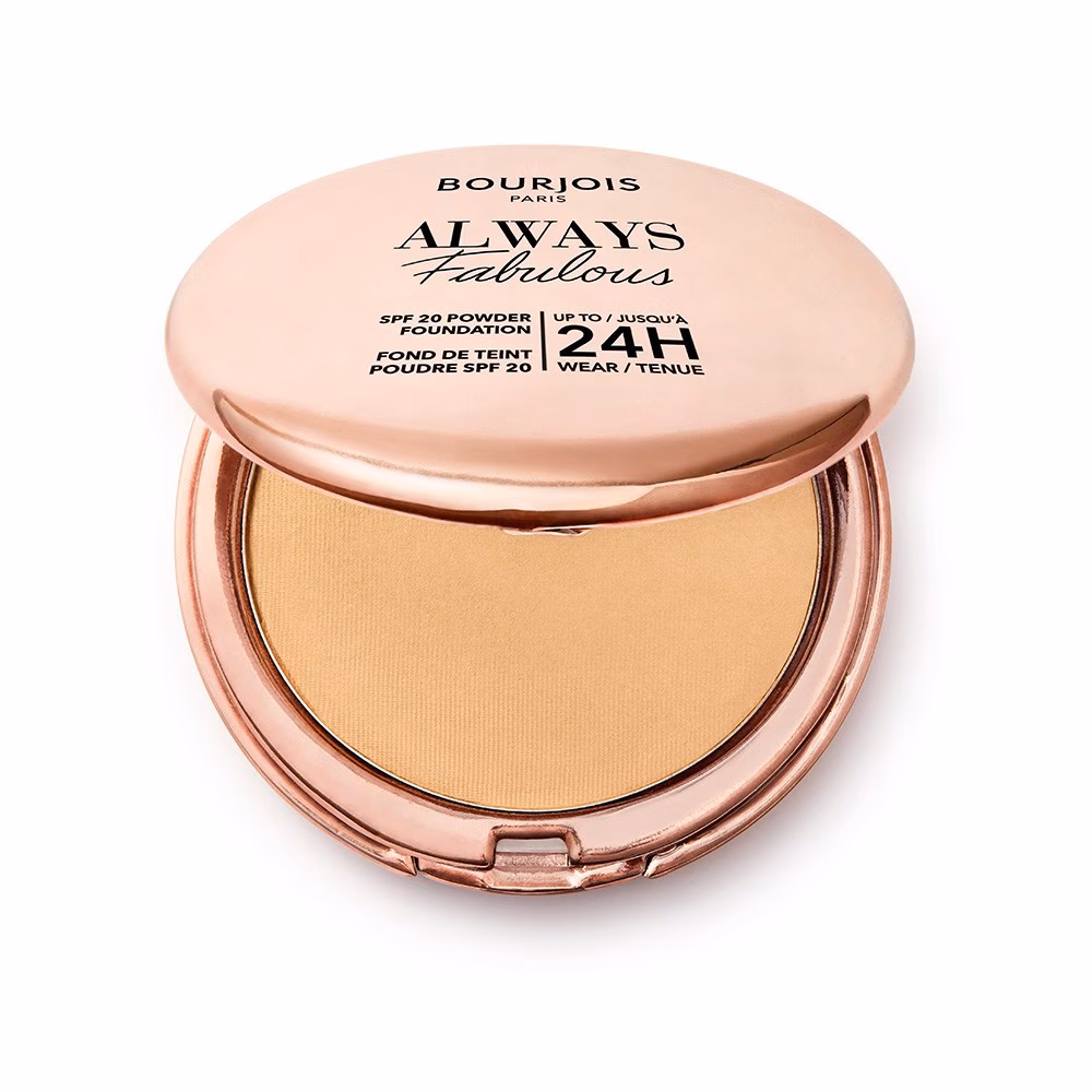 Bourjois Always Fabulous matujący ultralekki puder kryjący z filtrem SPF20 nr 125 Ivory, 7g
