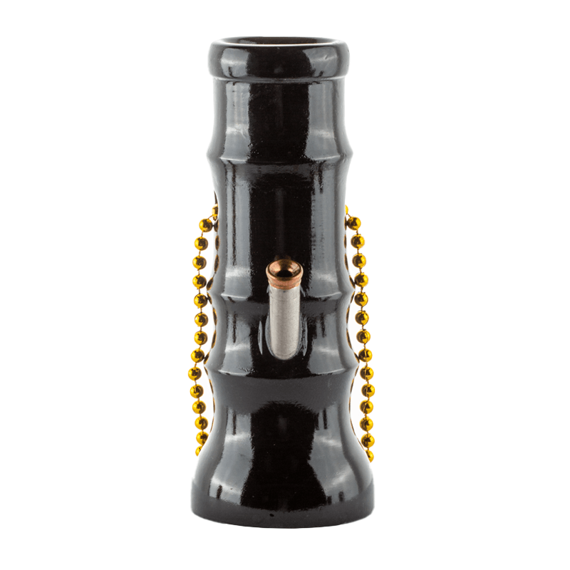 7 Black Wooden Water Bong