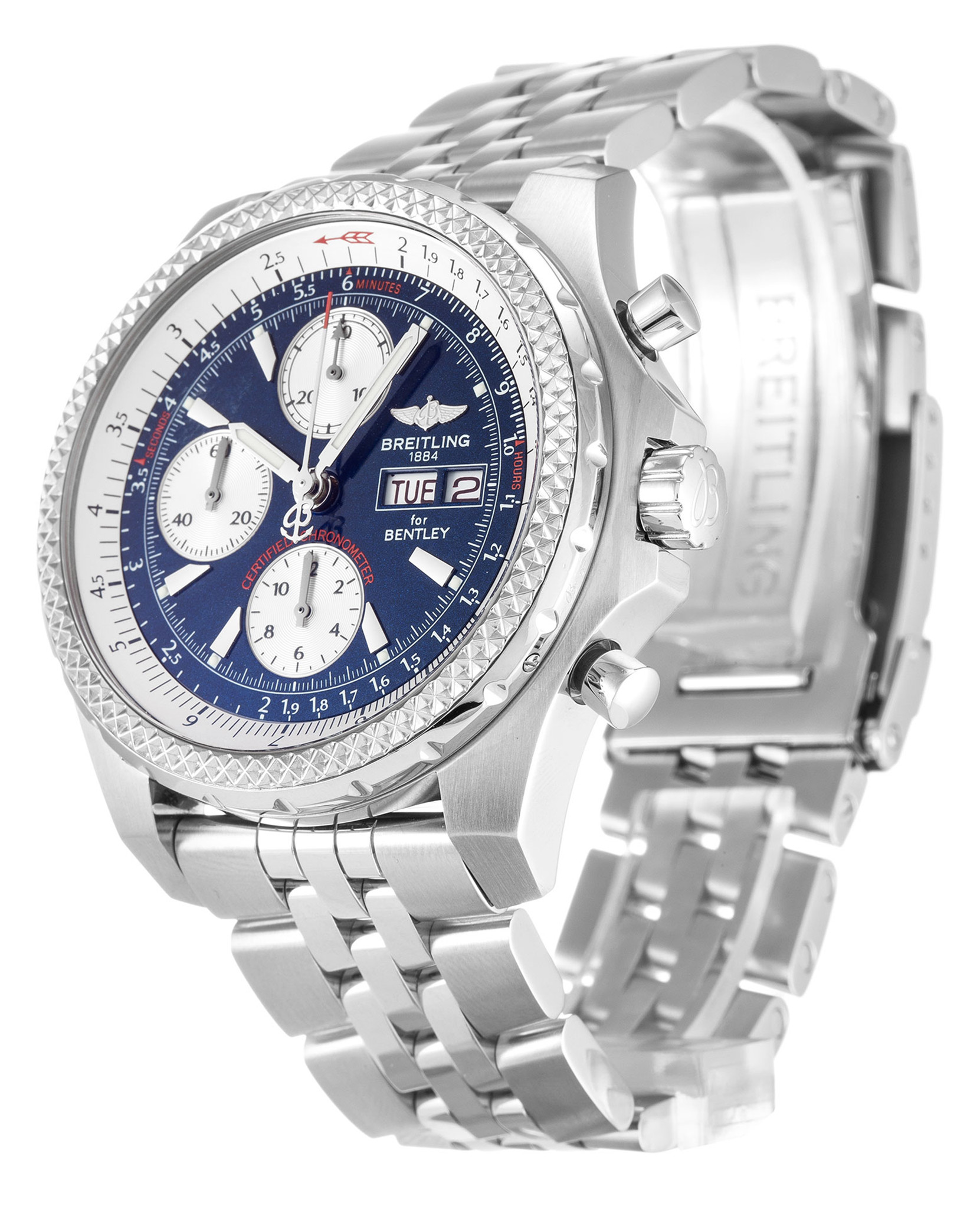 Replica Breitling Bentley GT Blue Dial Stick Markers A13363