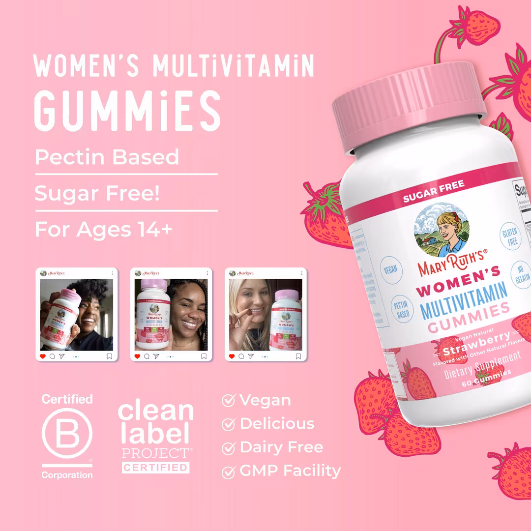 MaryRuth's  Women's Multivitamin Gummies Strawberry