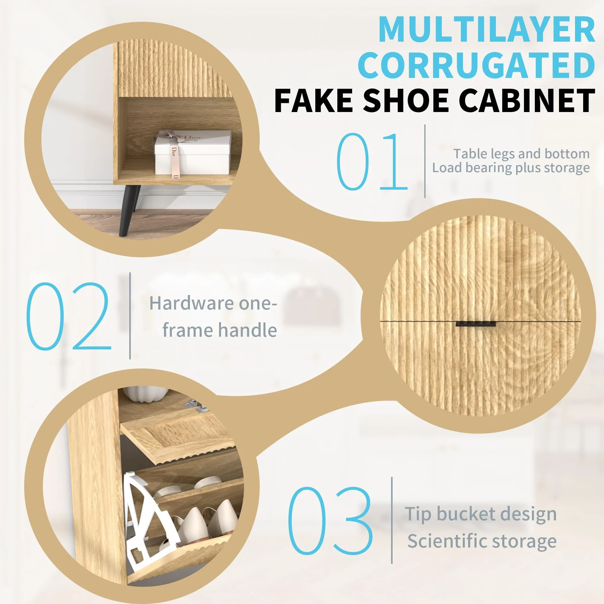 Shoe Cabinet with Drawers, slim storage cabinets, entryway shoe storage cabinets