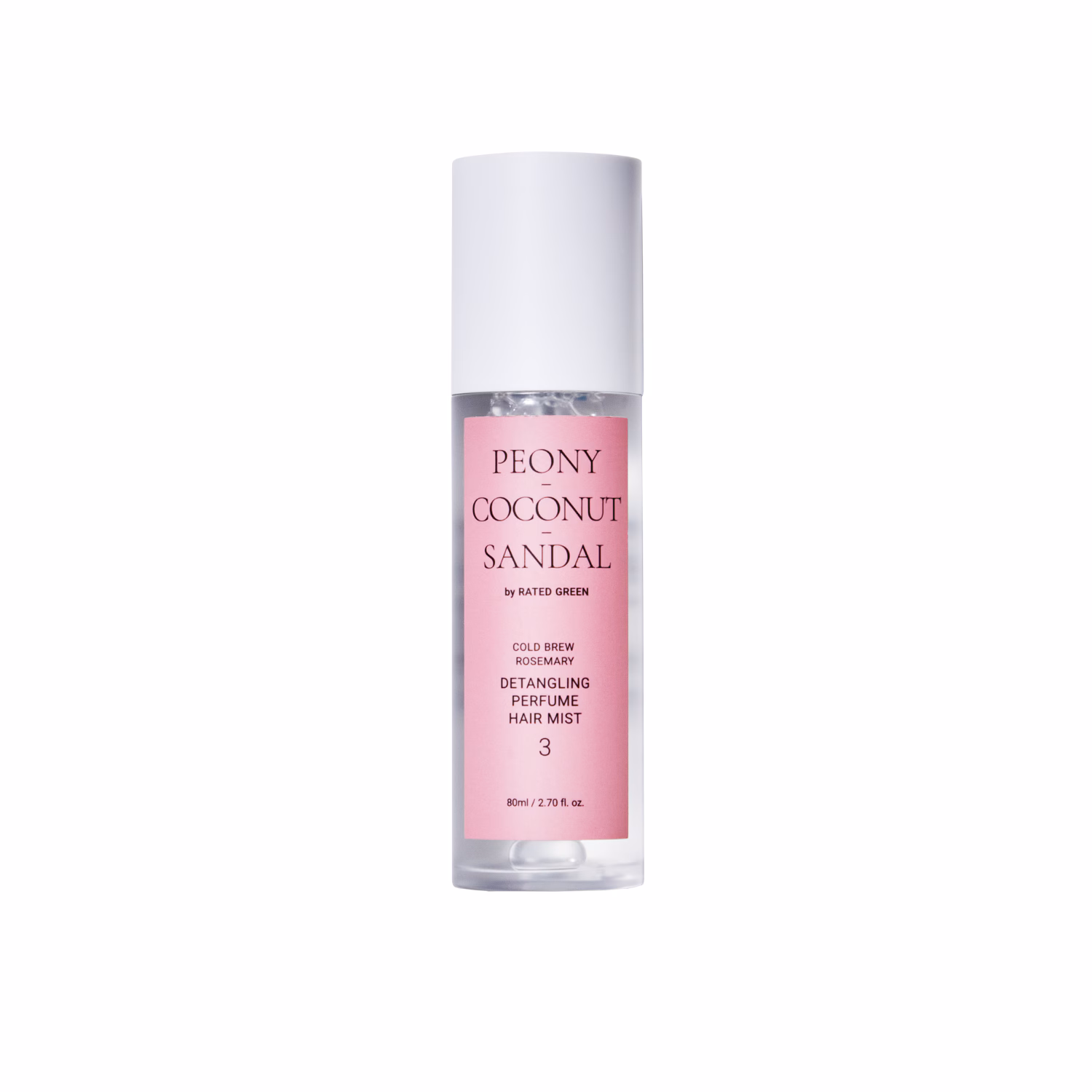 DETANGLING PERFUME HAIR MIST 03 (PEONY-COCONUT-SANDAL)