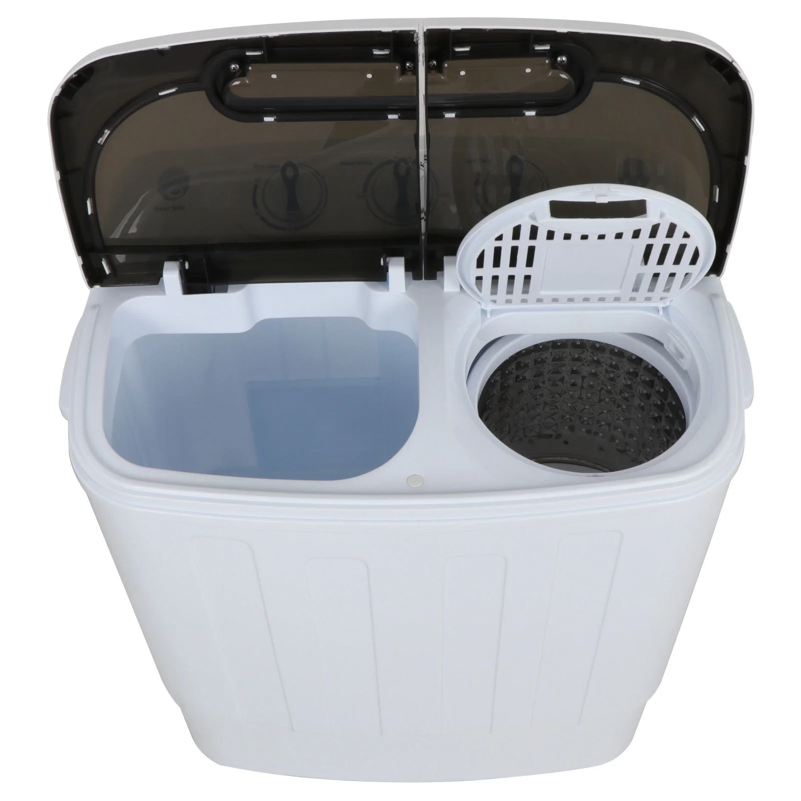 ZENY Mini Twin Tub Portable Compact Washing Machine Washer Spin Dry Cycle- 13lbs Capacity