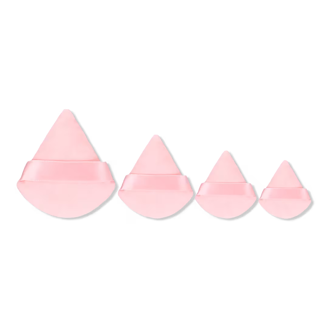 J.Cat Beauty  4 Assorted Pink Puffs
