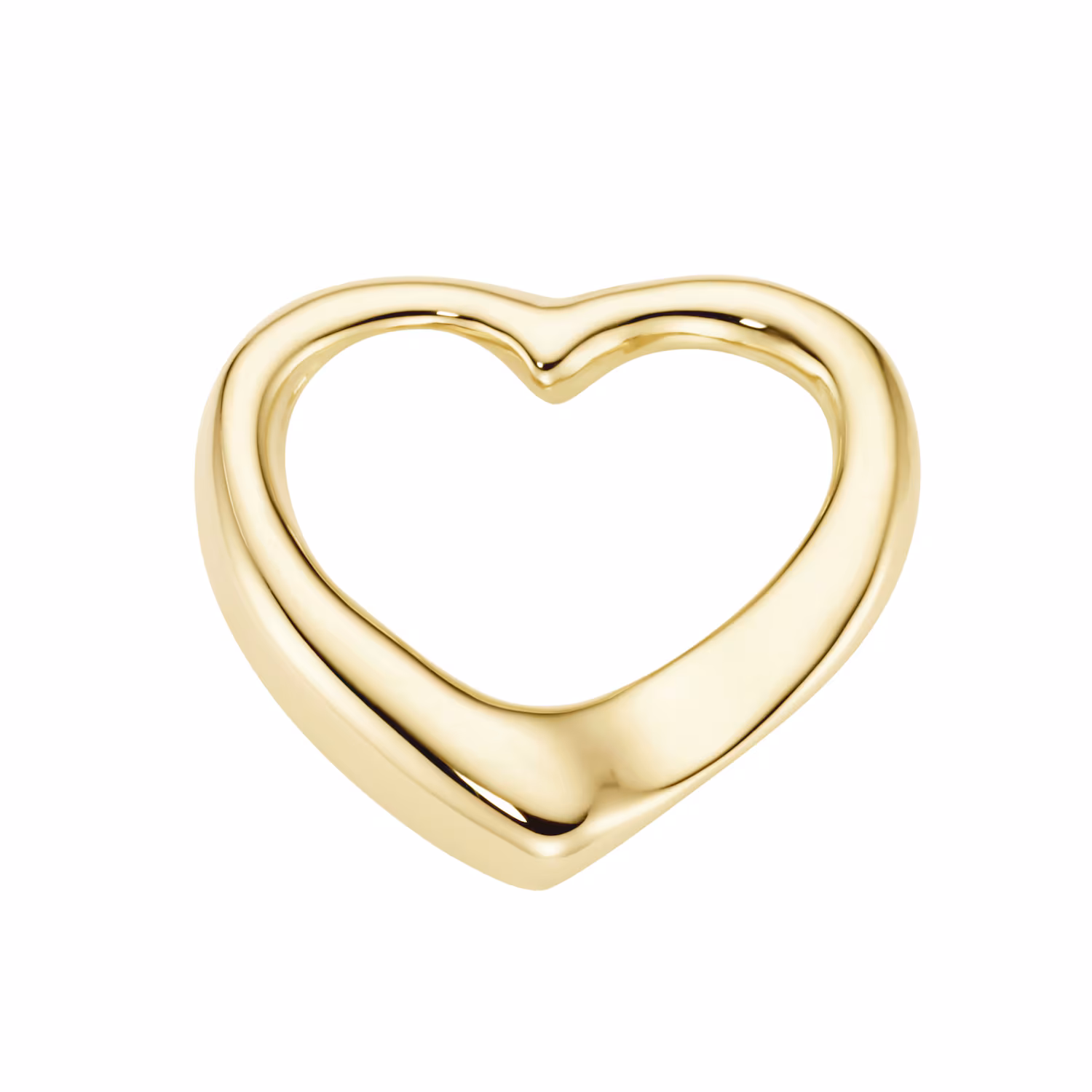 Anhänger Floating-Herz, Gold 375