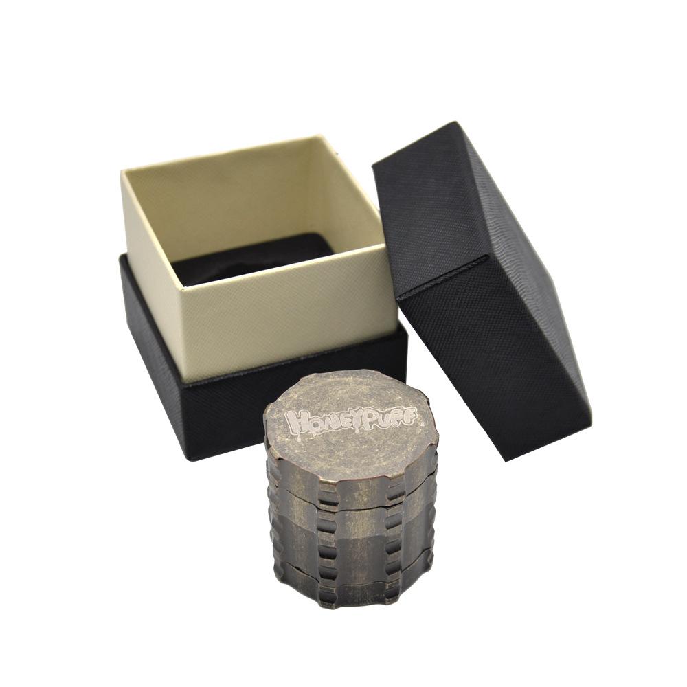 Zinc Alloy Copper Weed Grinder 4 Layer