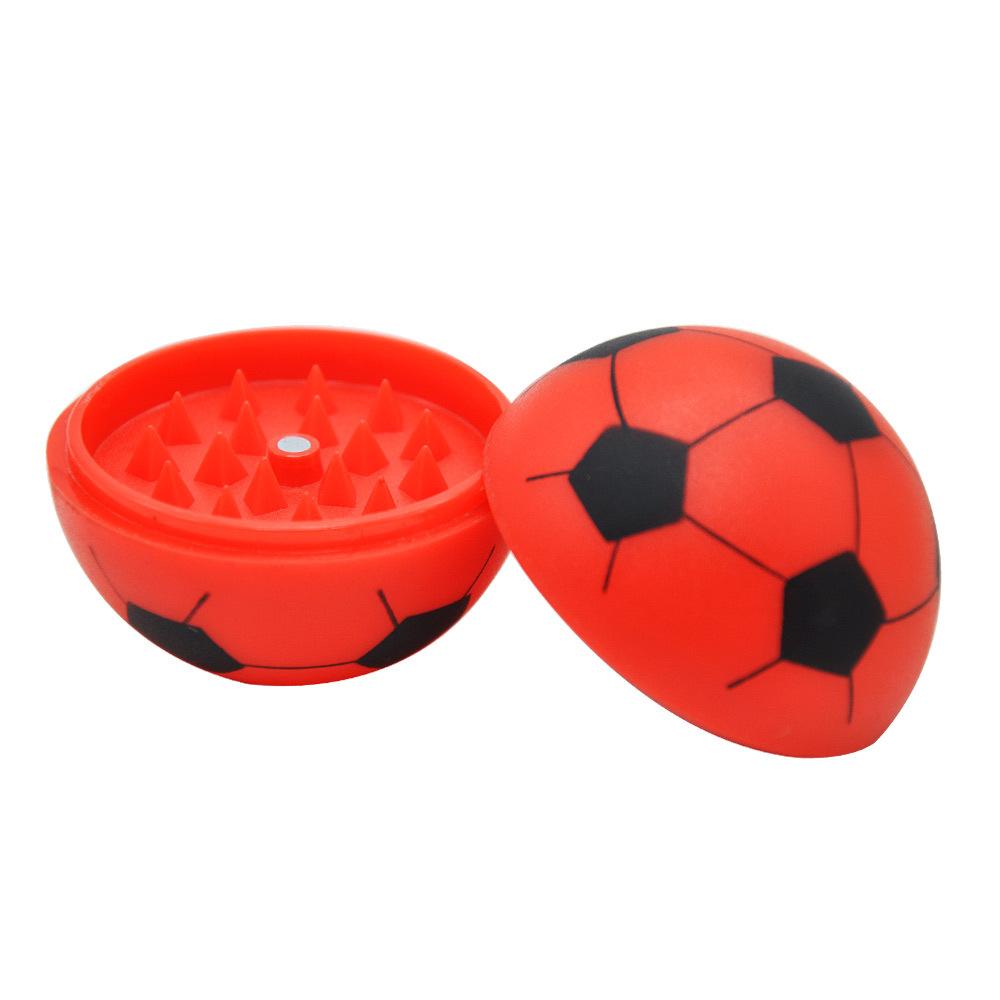 Football Plastic 2 Layer Weed Grinder