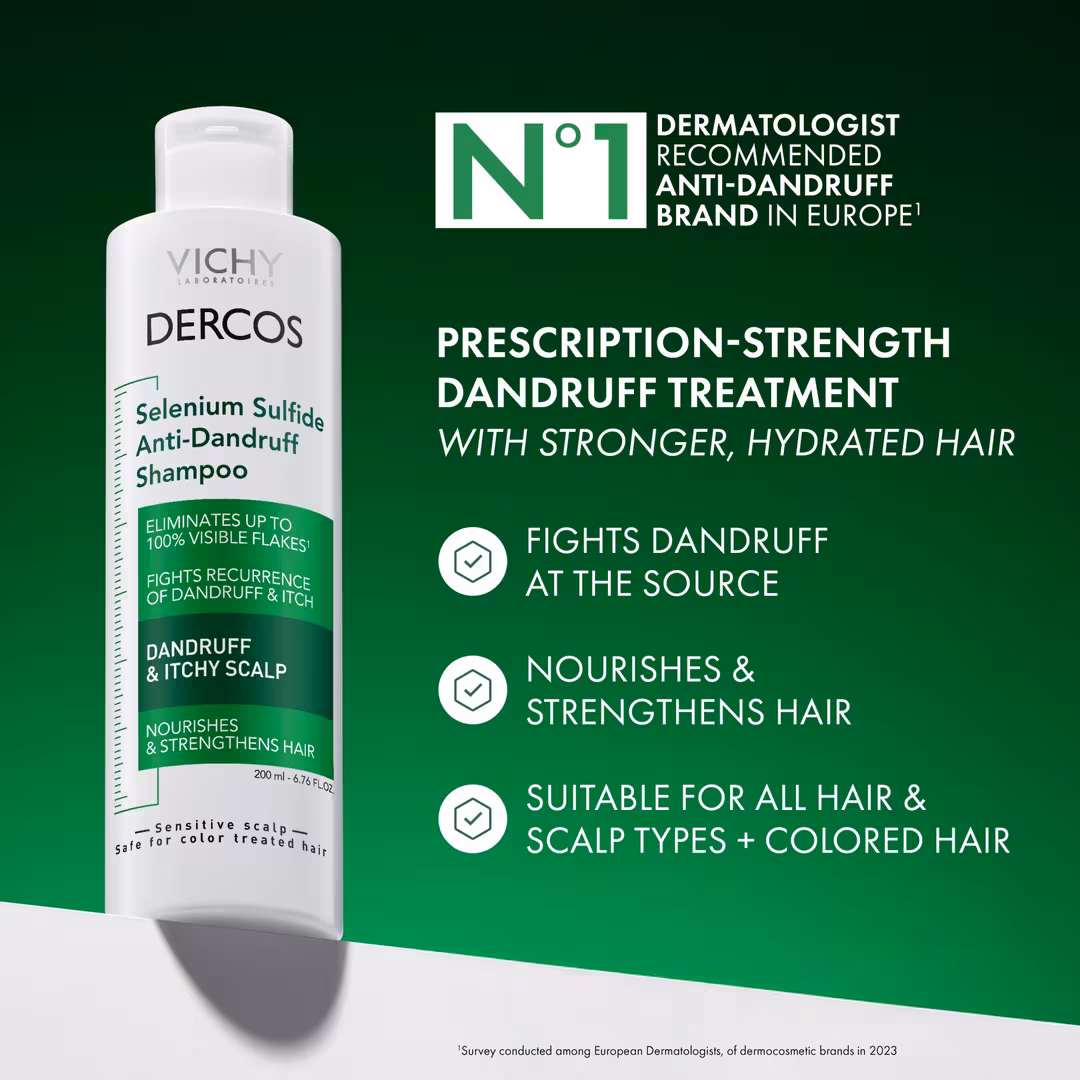 Vichy  Dercos Selenium Sulfide Anti-Dandruff Shampoo