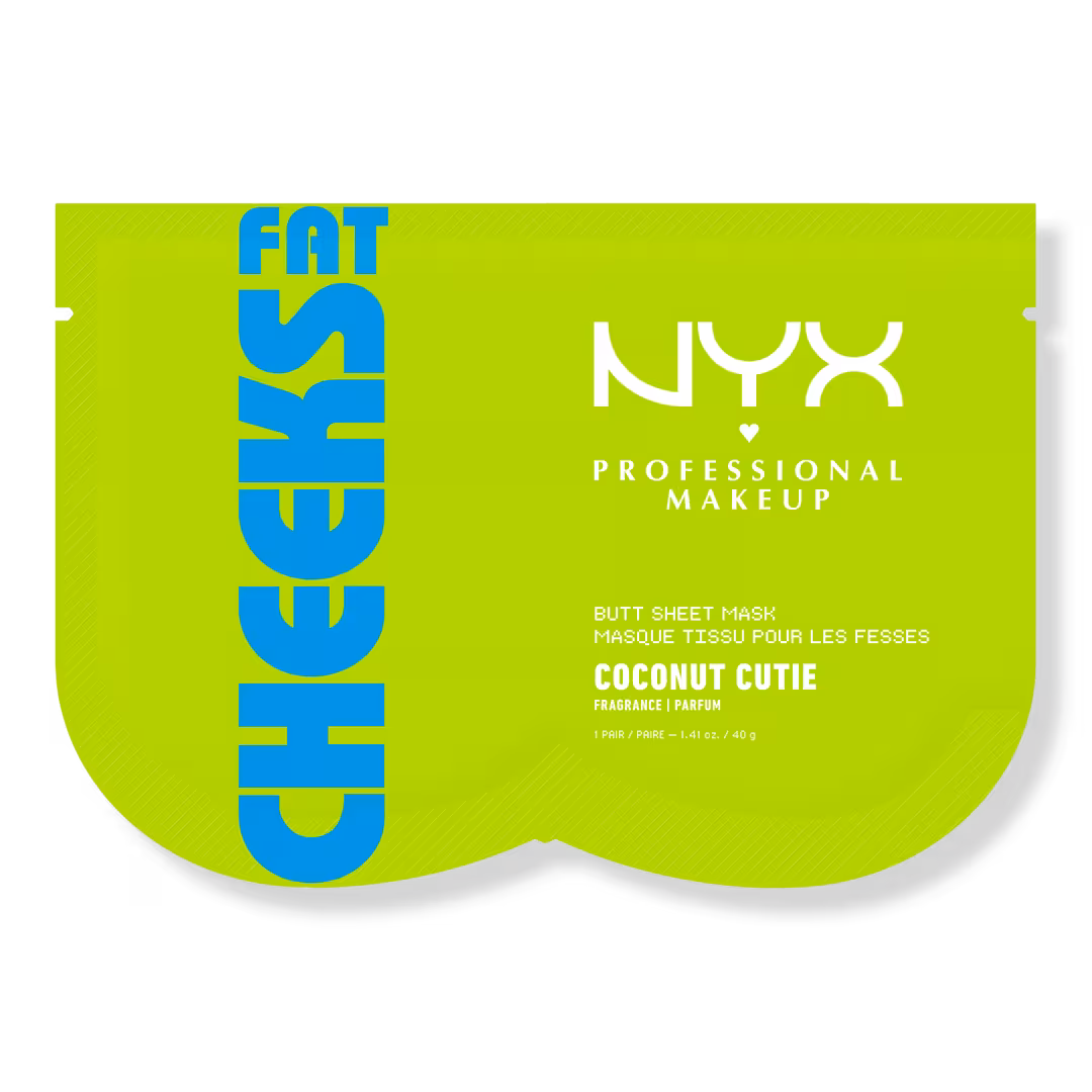 NYX Professional Makeup  Fat Cheeks Butt Sheet Mask