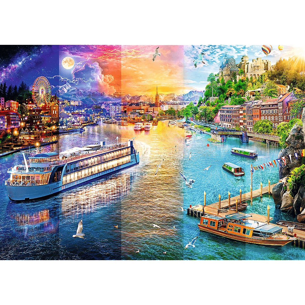Puzzle 1000 El. Rejs Po Rzece