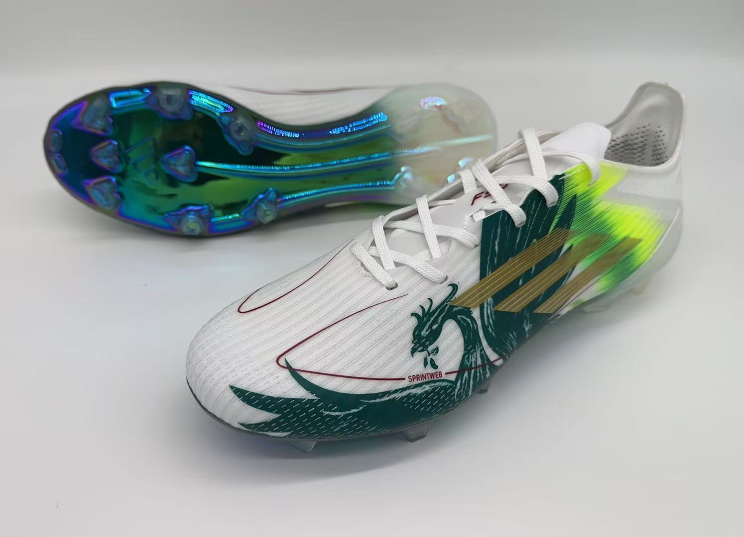 A F50 FG Low Spike Shoeless Waterproof Football Shoes