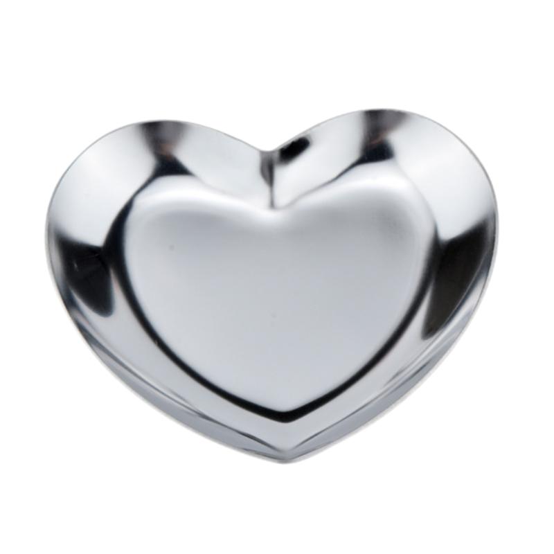 Metal Heart Shape Storage Rolling Tray