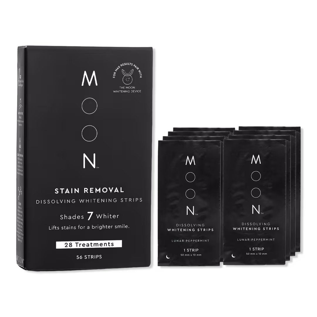 Moon  Dissolving TeStain Removal Dissolving Whitening Strips