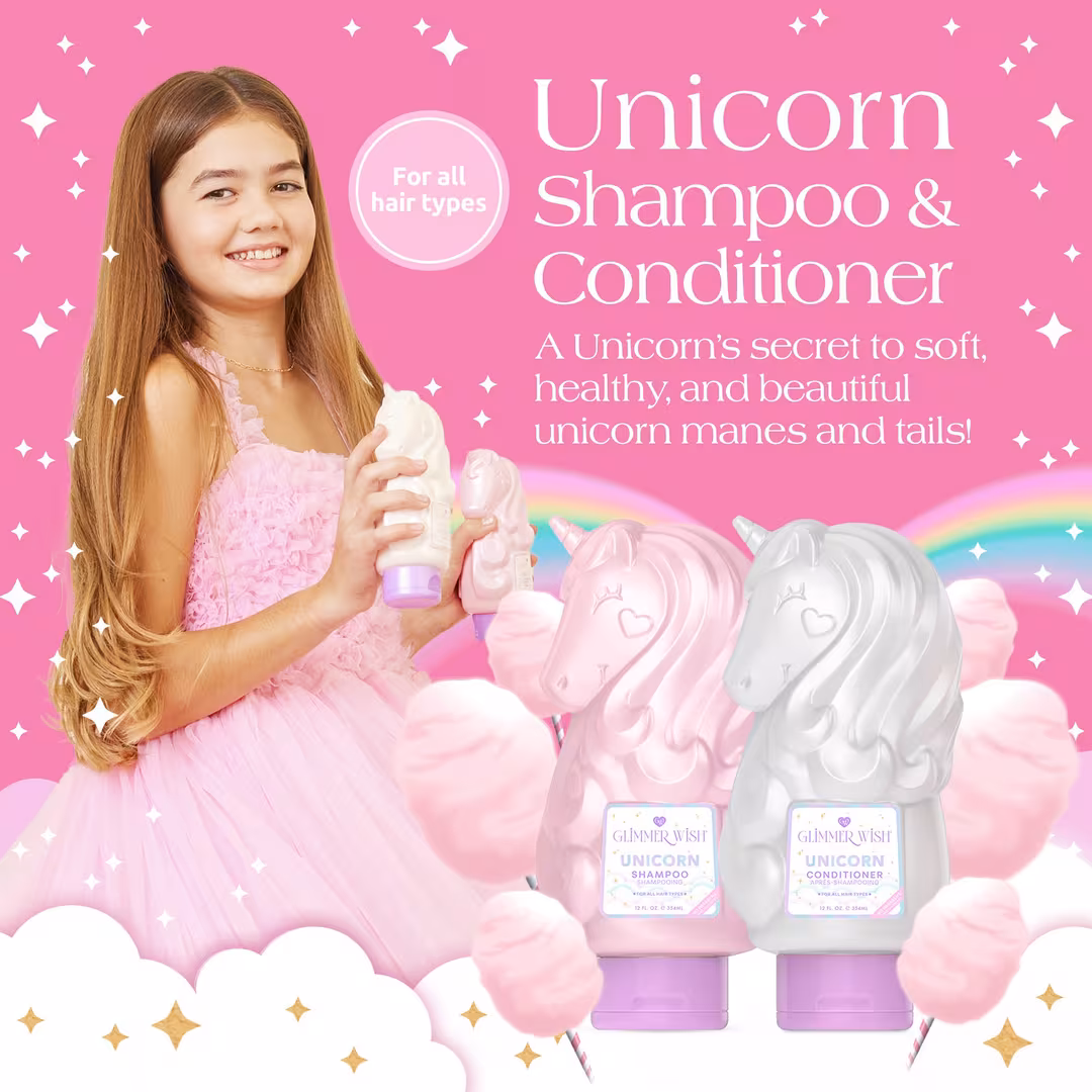 Glimmer Wish  Unicorn Hair Care Duo