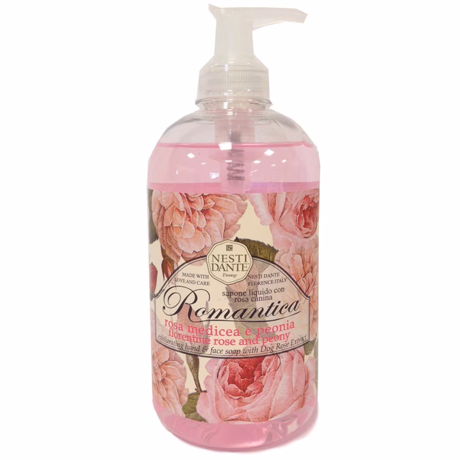 Medizinische Rose und Pfingstrose Flüssigseife