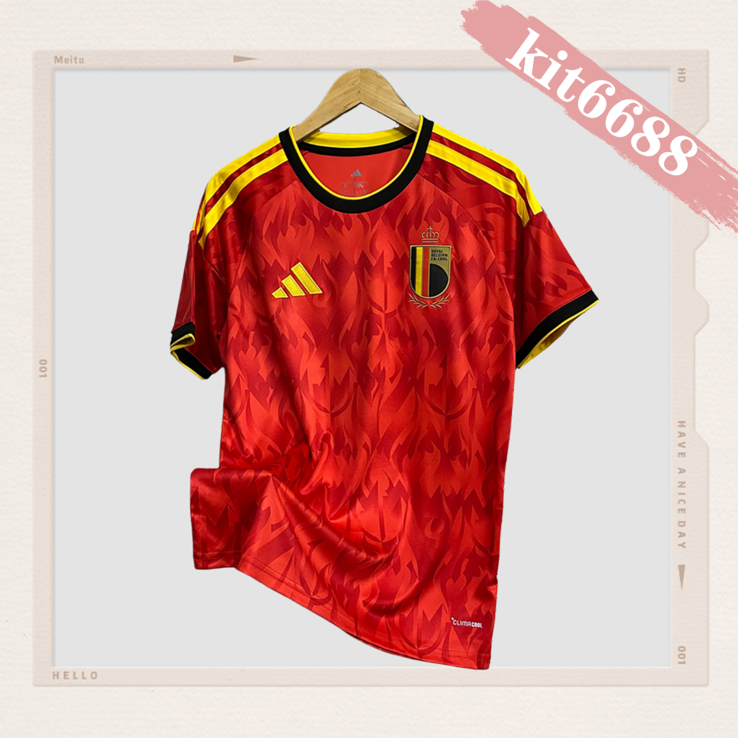 2026 Belgian Home Football Shirt (Fan Edition)