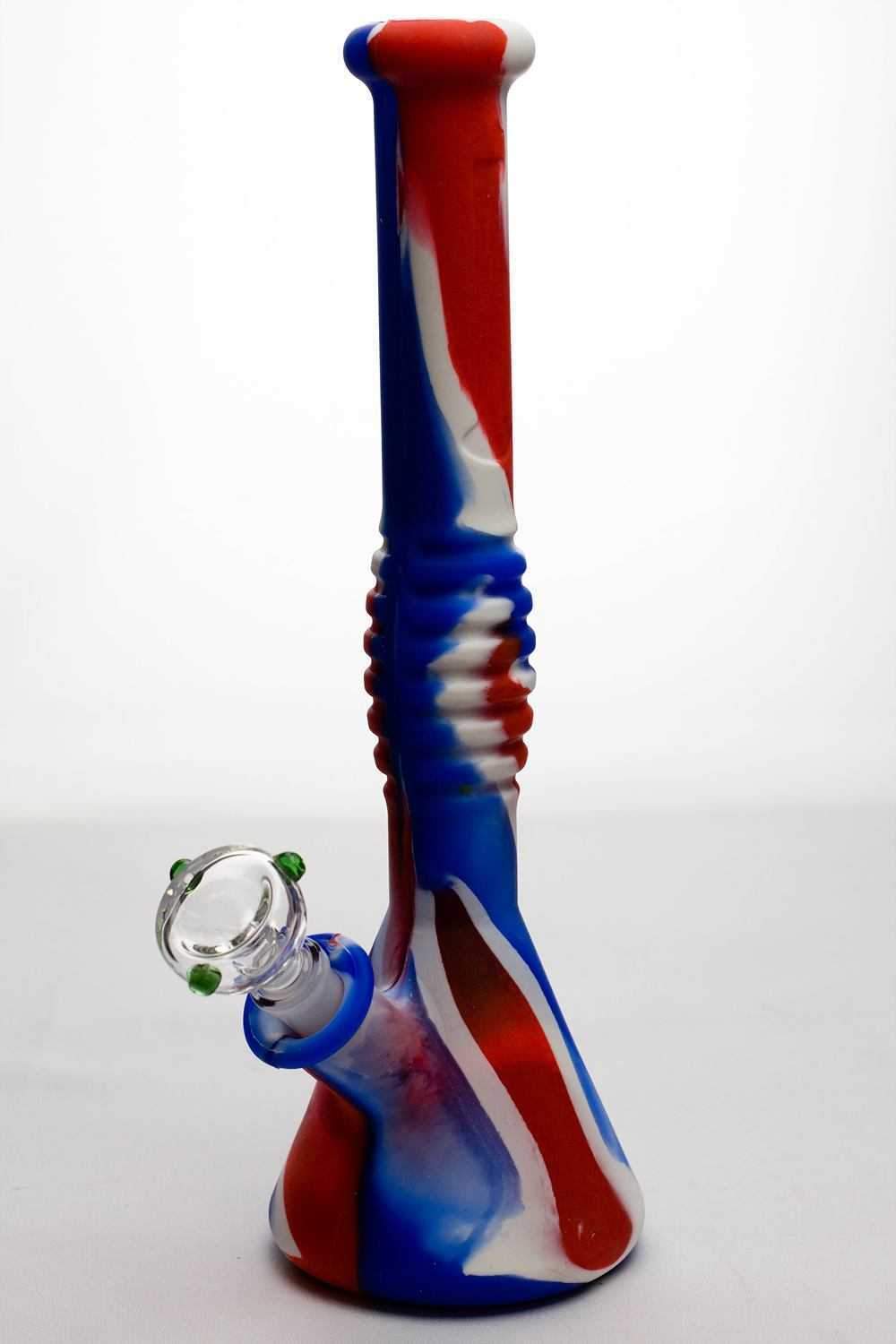 12 Skinny Tube Silicone Bong