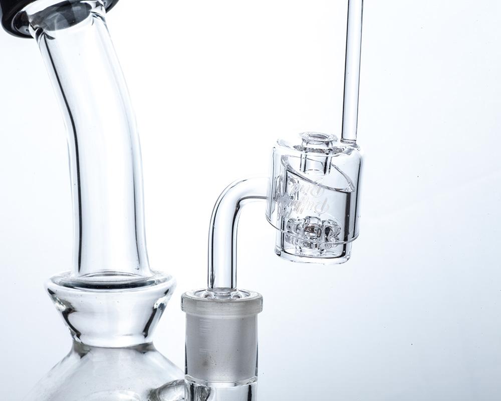 Puffing Birdâ„?Diamond Knot Quartz Banger