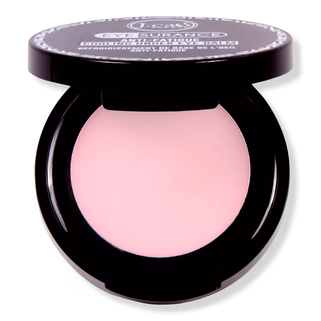 J.Cat Beauty  Pink Eyesurance Anti-Fatigue Cooling Under Eye Balm Rosa Canina Fruit Oil Extract