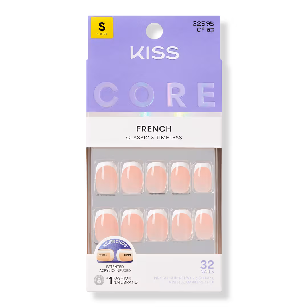Kiss  CORE French Press On Nails