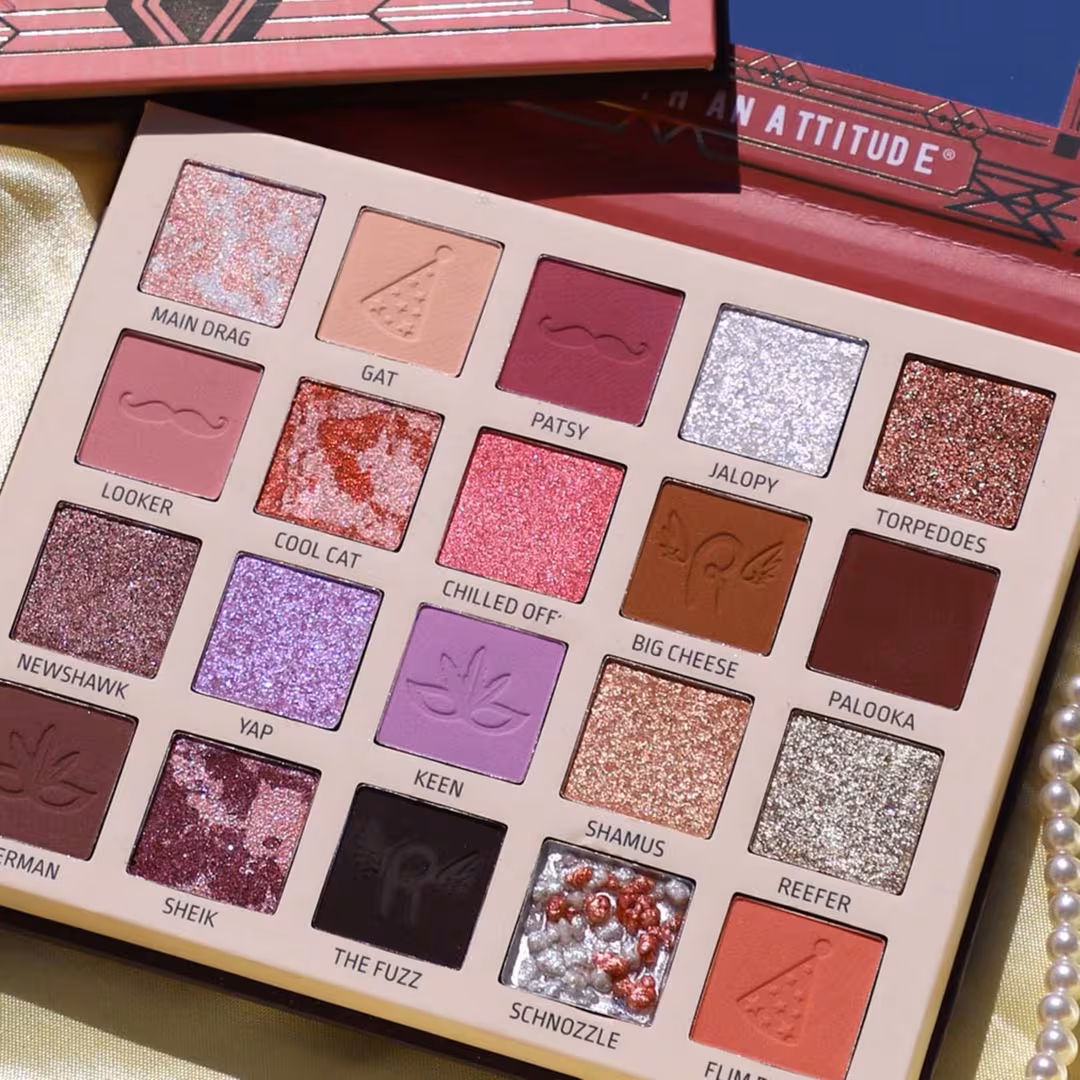 Rude  The Roaring 20's Eyeshadow Palette - Excessive