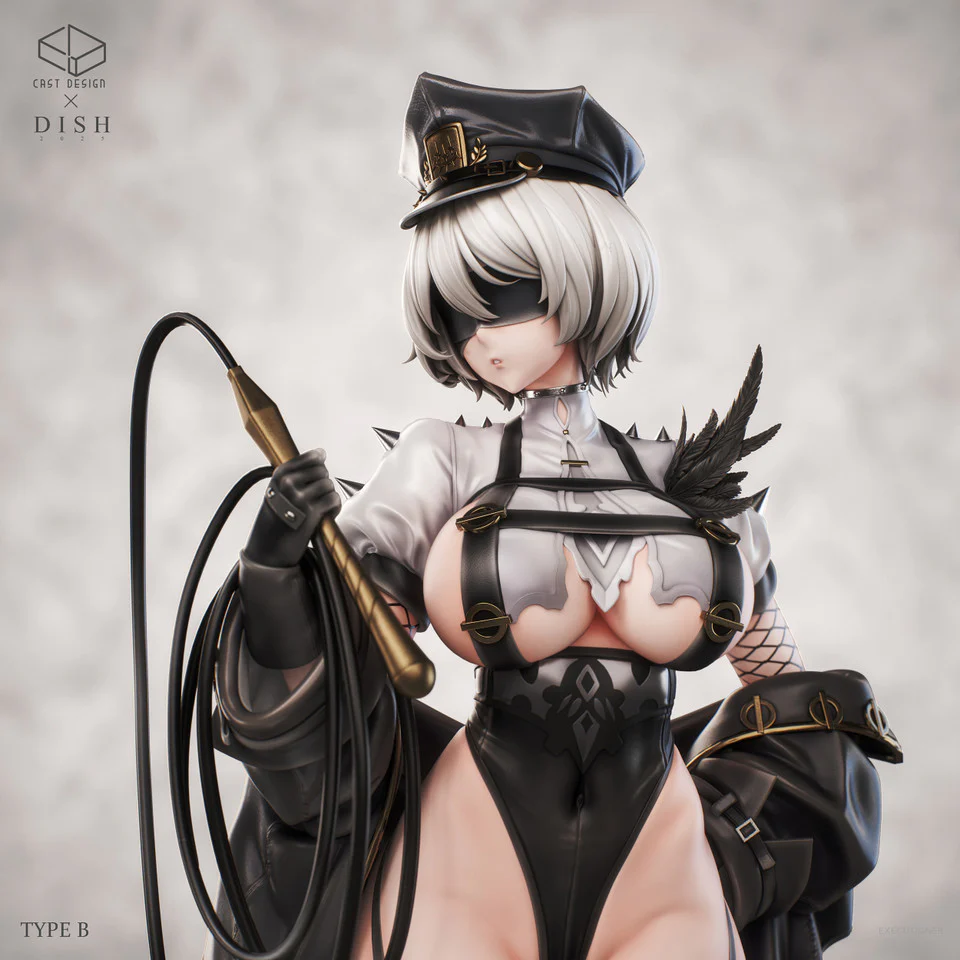 NieR:Automata - Instructor 2B | 1:4 Resin Statue | by Cast Design X Dish Studio