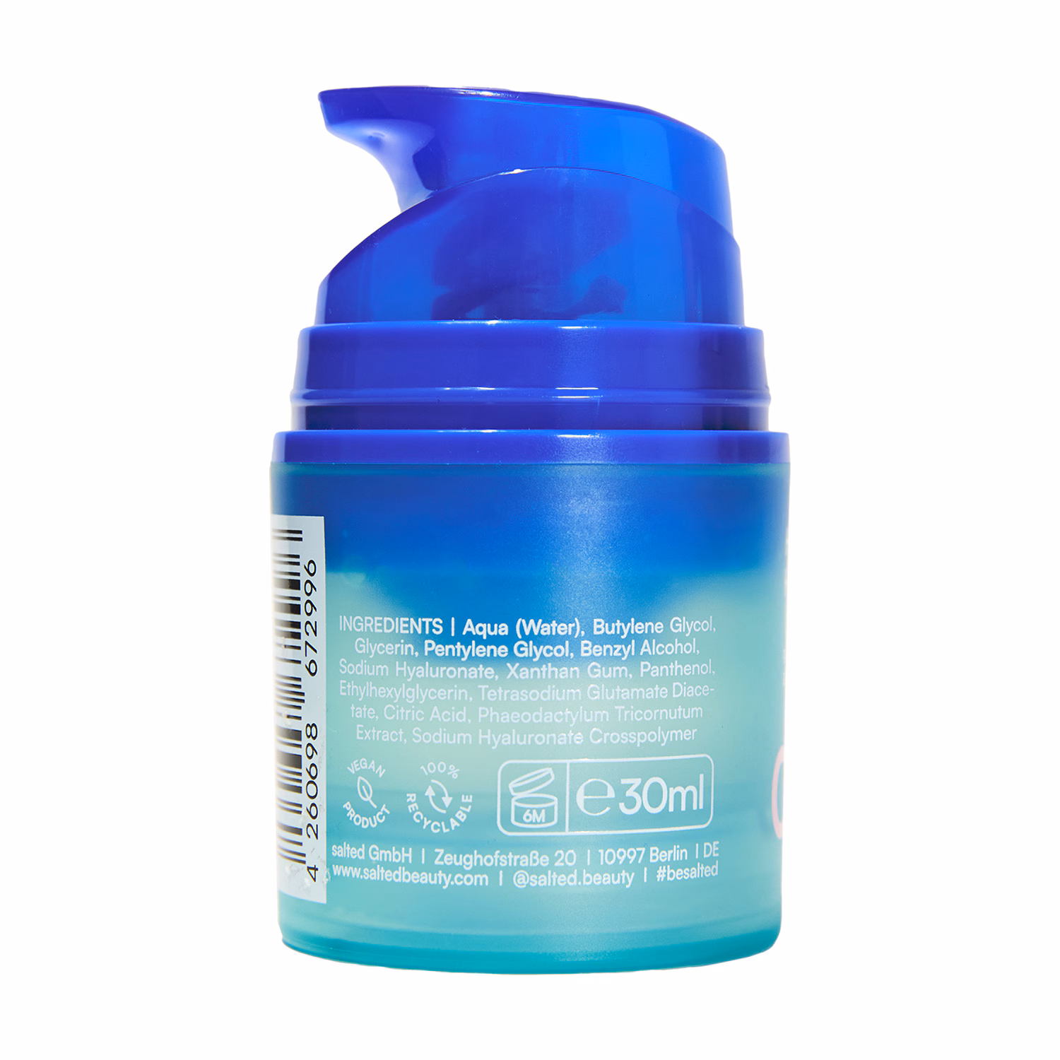 Aufpolsterndes Hyaluron Gel Hyper Hydration ohne Duft