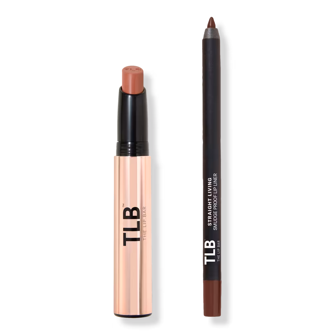 The Lip Bar  Long Haul Longwear Matte Lipstick & Straight Line Lip Liner Set