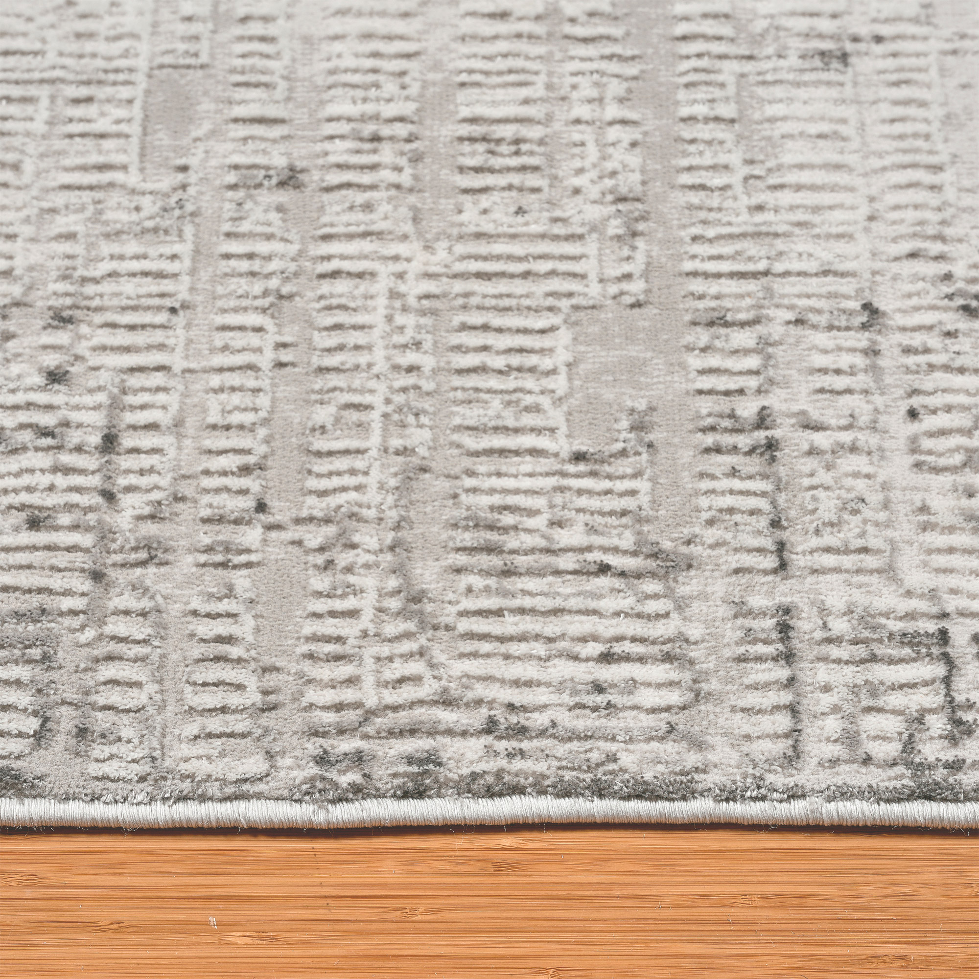Divina Area Rug, Aloma Cream & Gray, Runner, 2'6' x 7'