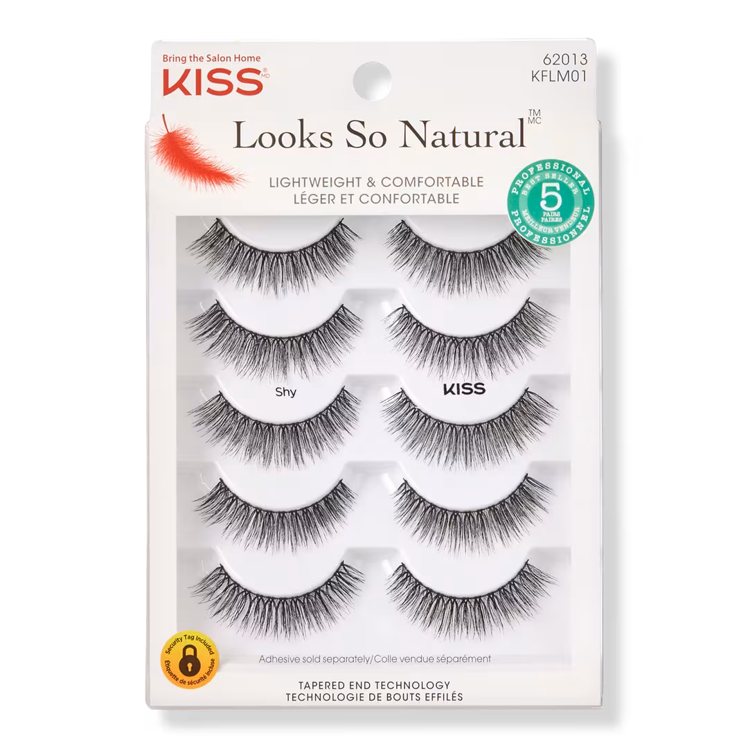 Kiss  Looks So Natural Lash Shy, Multipack