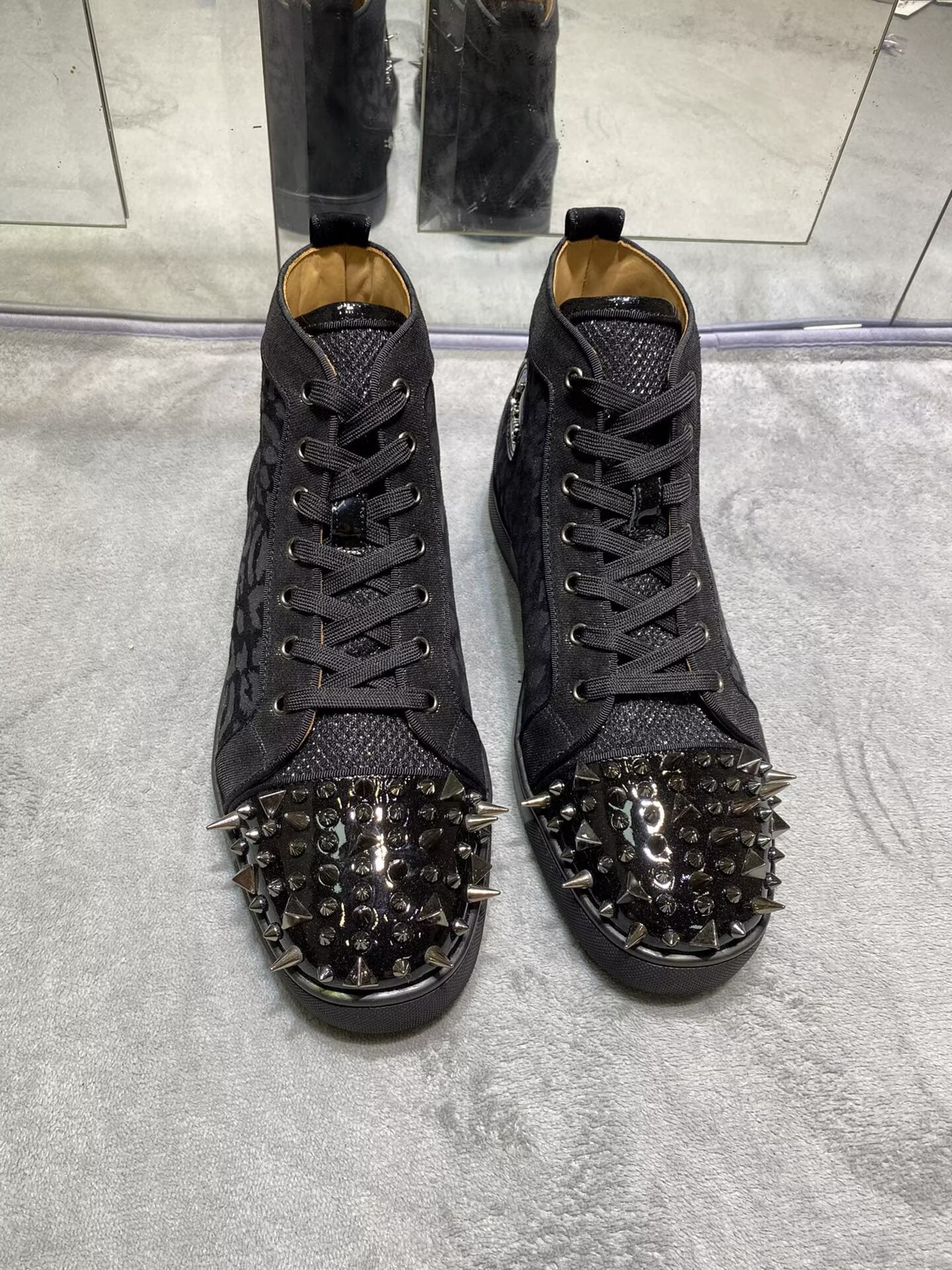 Christian Louboutin Red bottom High-Top - CCSHOES