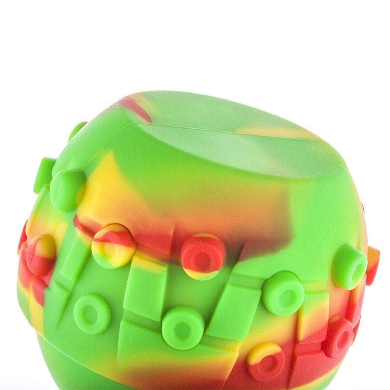 6 Silicone Mechanical Ball Dab Rig (Random Color)