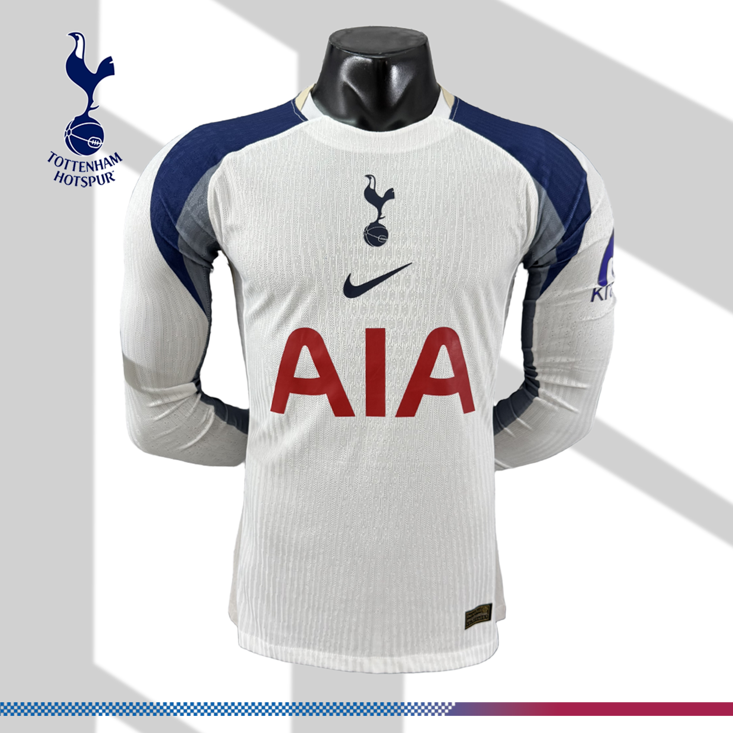 2025/2026 Tottenham Home Long Sleeve Football Shirt （Player Edition）