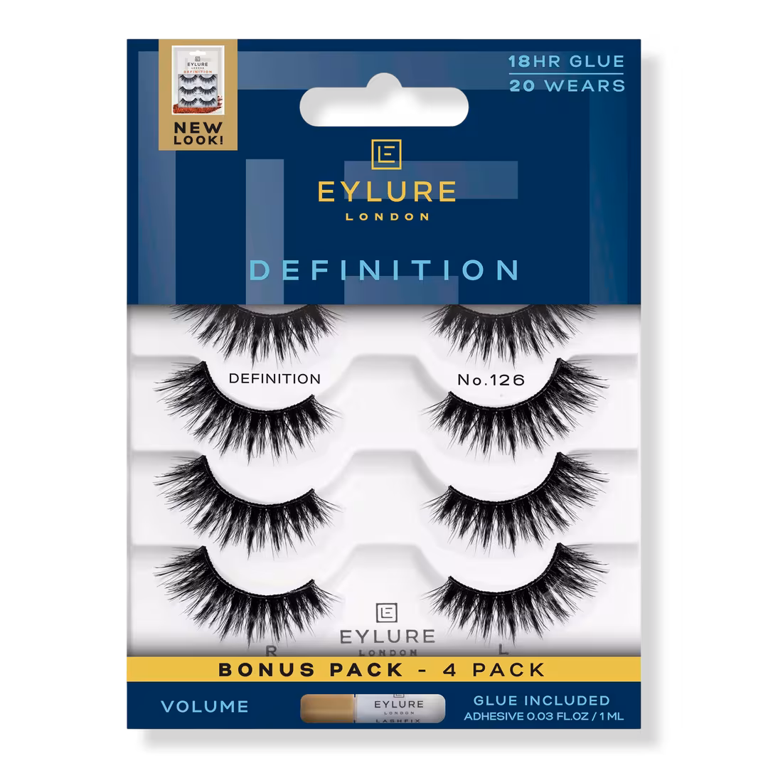 Eylure  Definition No. 126 Eyelashes Multipack