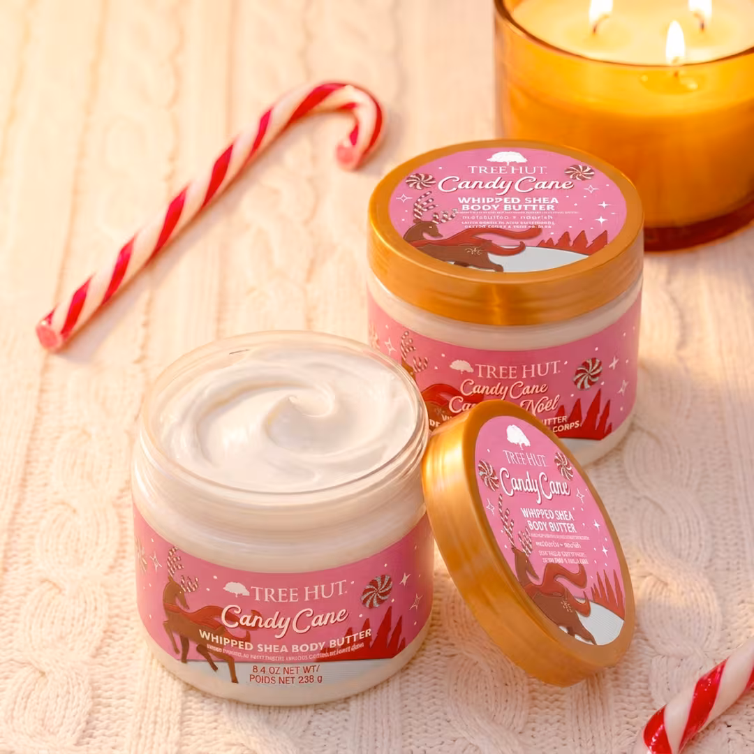 Tree Hut  Candy Cane Whipped Body Butter
