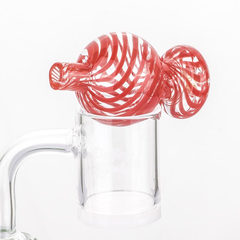 Spiral Glass Bubble Carb Cap (Random Color)