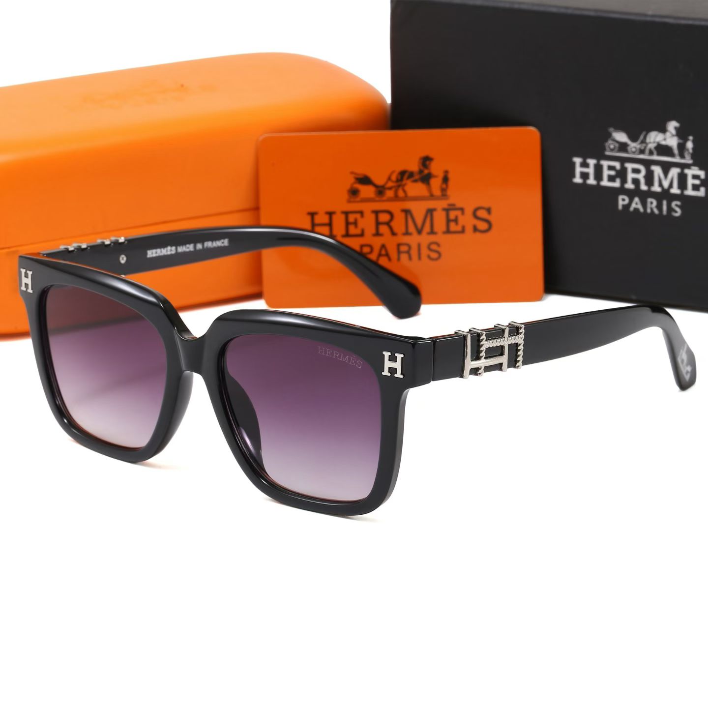 Hermès blackout sunglasses