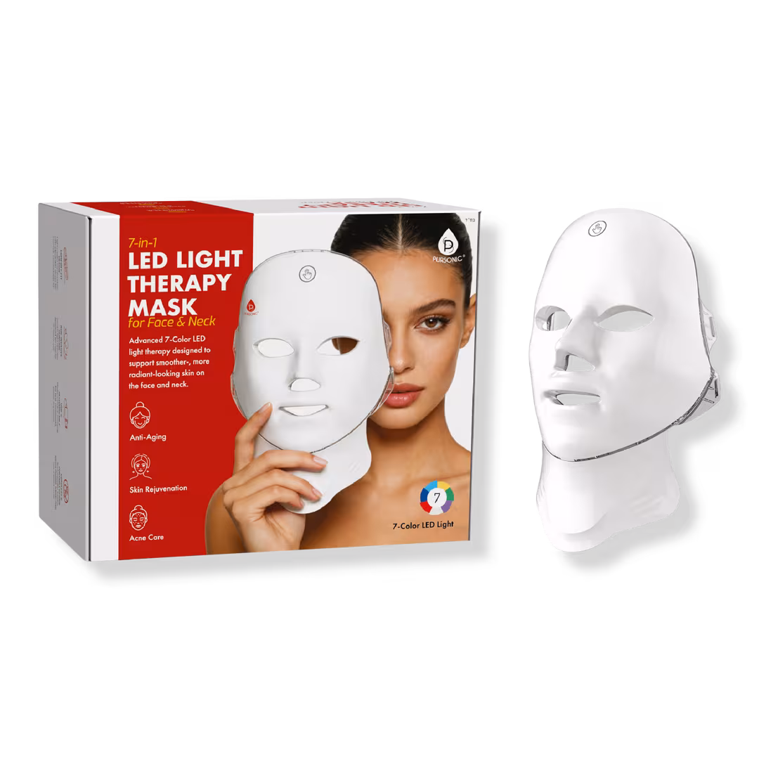 PURSONIC  7-in-1 Led Light Therapy Mask