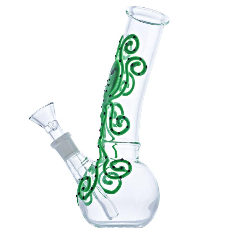 7 Octopus Pattern Glass Bong