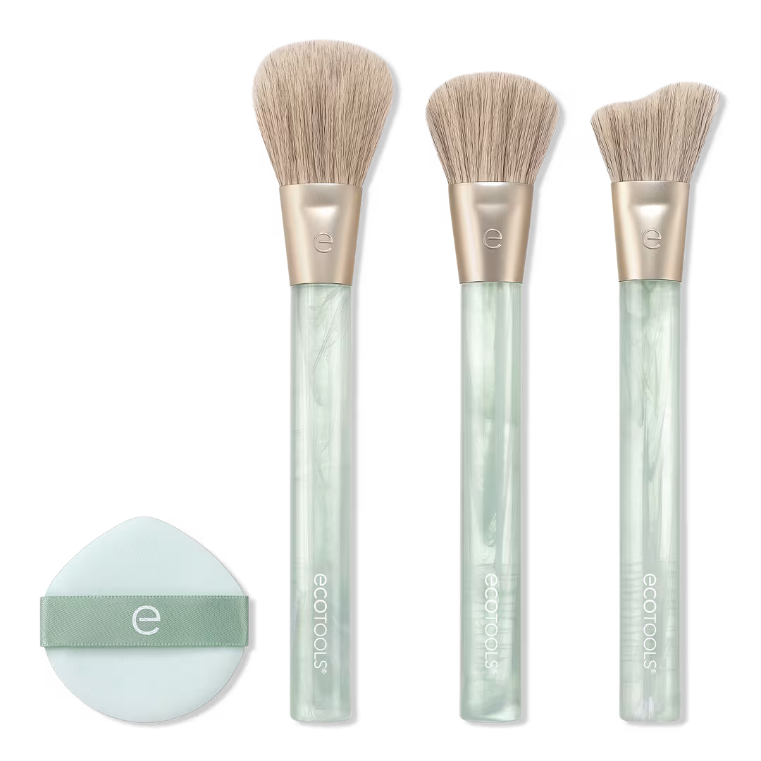 EcoTools  'Tis The Sea-Son Brush + Puff Gift Set