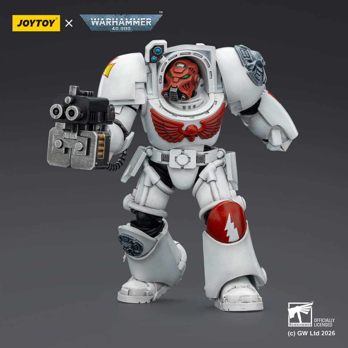 JOYTOY Warhammer 40k 1: 18 White Scars Terminators - JOYTOY WORLD