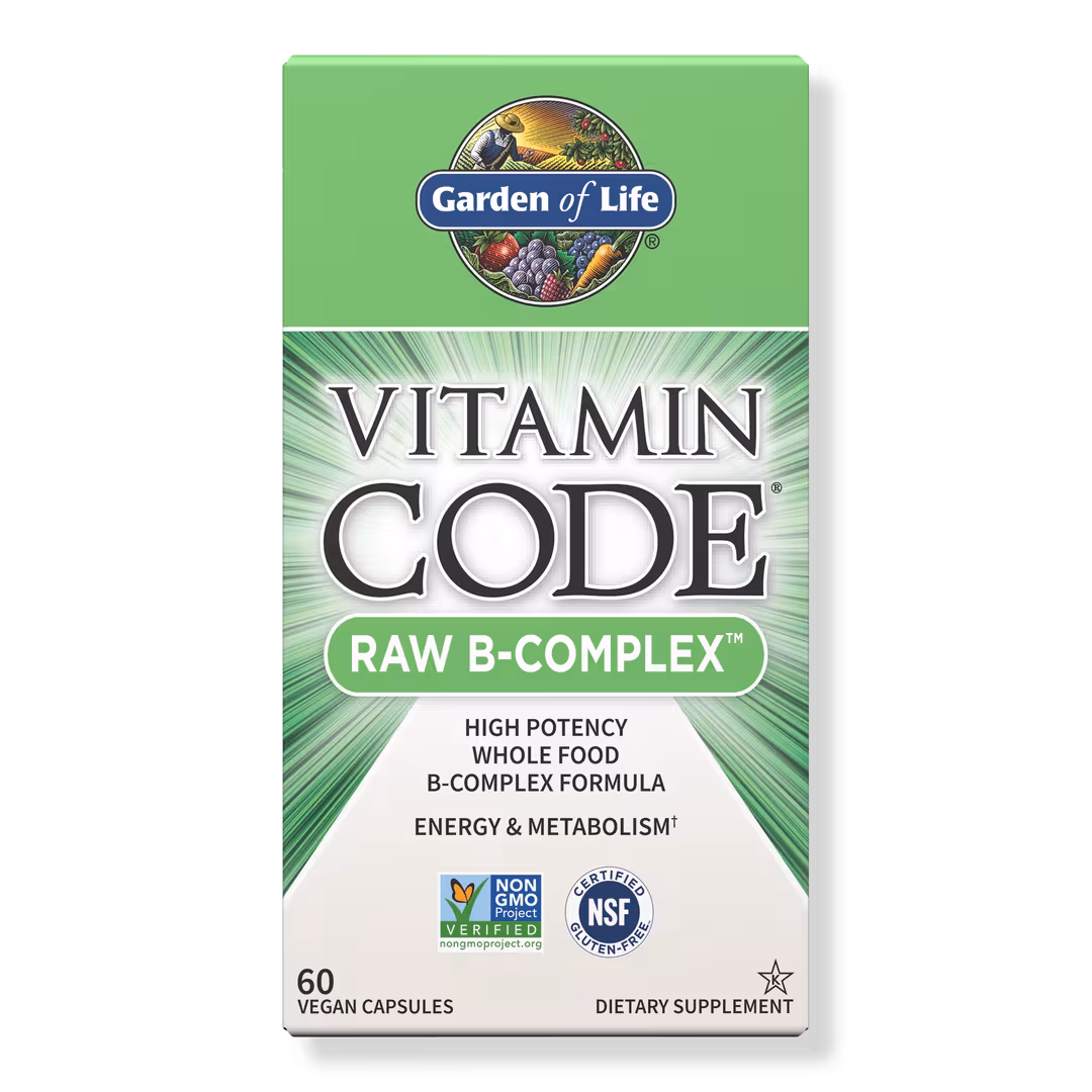Garden of Life  Vitamin Code Raw B-Complex Capsules