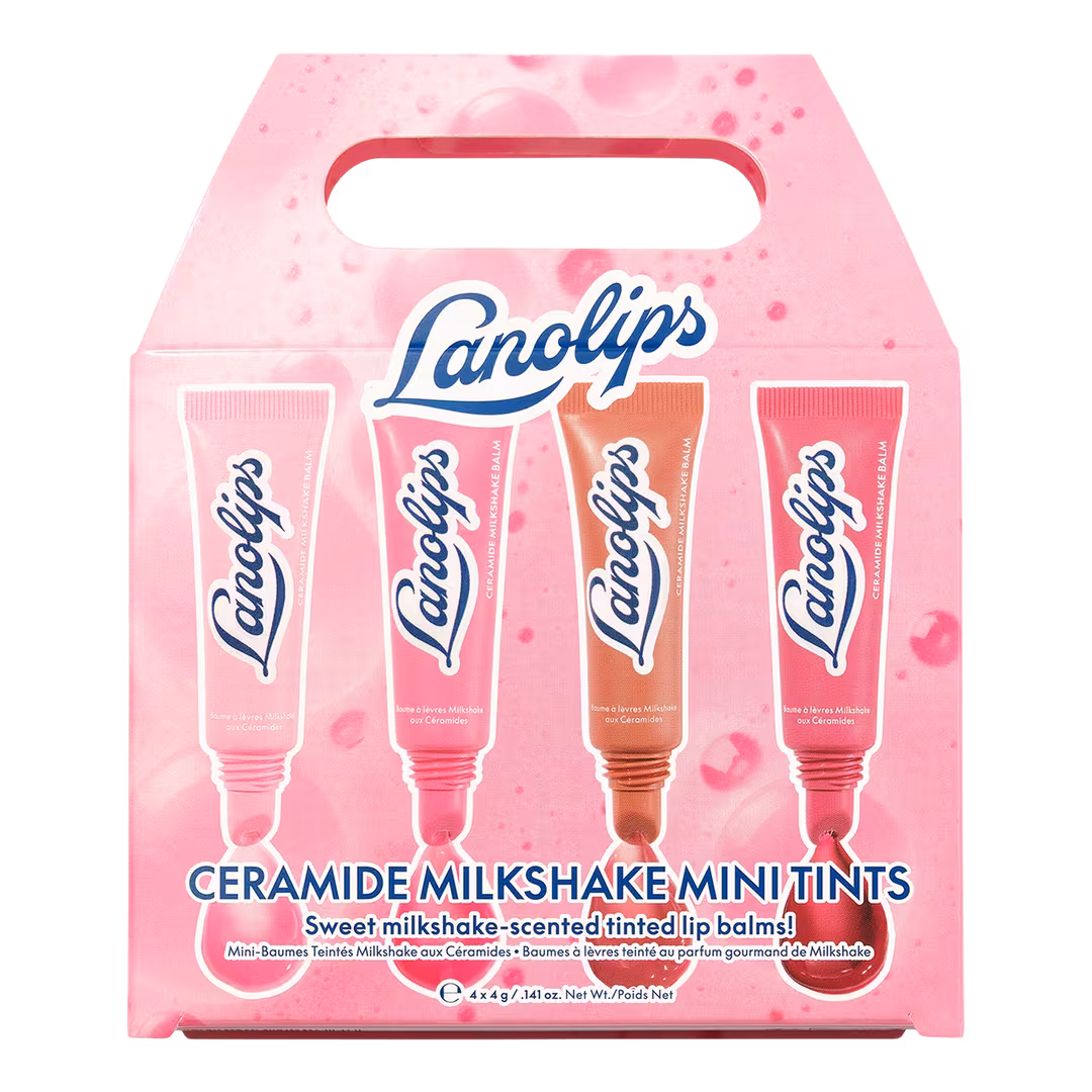 Lanolips  Ceramide Milkshake 4 Piece Mini Set